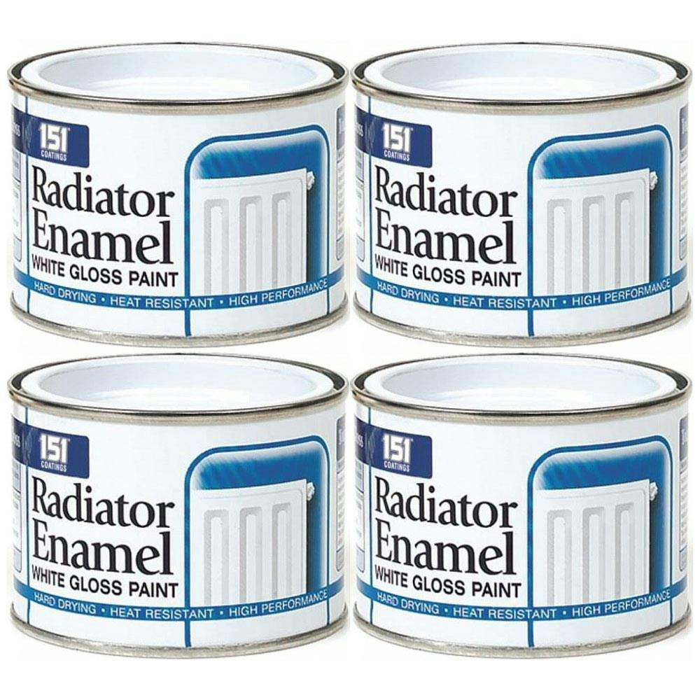 2 x Radiator Enamel White Paint Hard Drying Heat Resistant 151 Coatings 180ml - Image 20