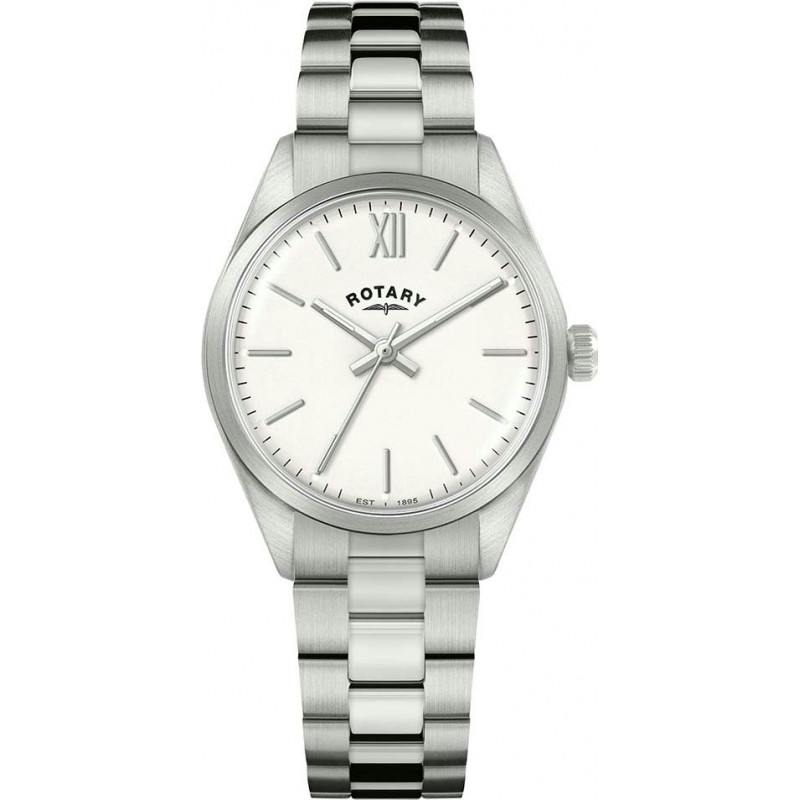 Rotary Women's Silver Rlb10005-01 Heritage 32Mm Quartz Watch In - Image 4