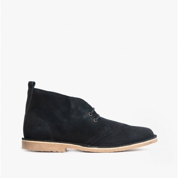 Roamers Unisex Blue M467cs Desert Boots Navy - Uk 13