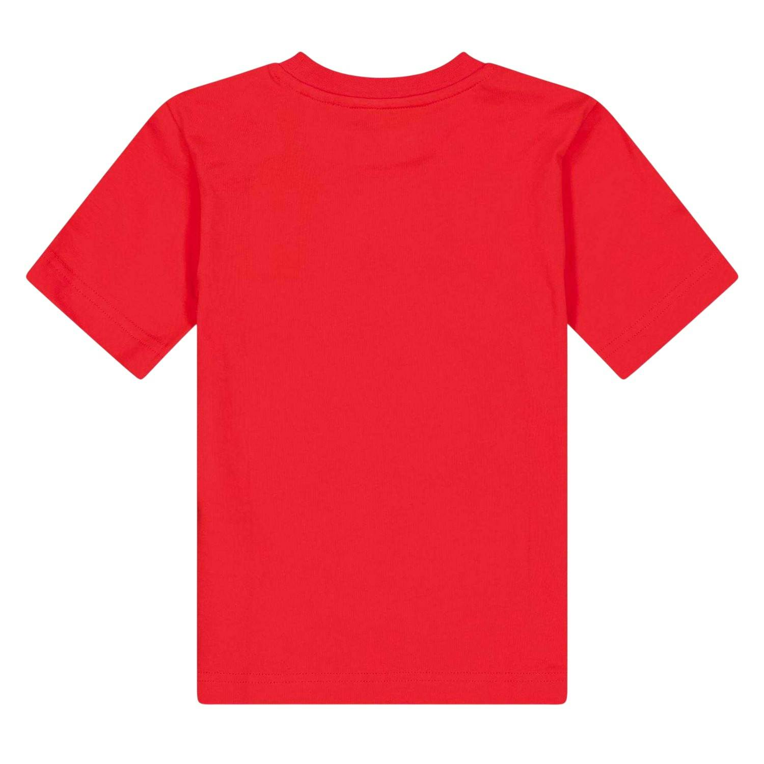 Adidas Red Kids Switzerland Performance T-Shirt - Ruby - 7-8 Years - Ruby - 100% Cotton