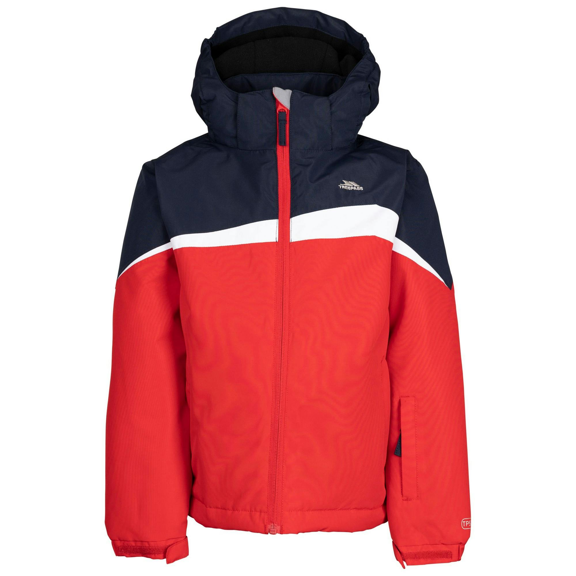 Trespass Childrens Unisex Childrens/Kids Clearlee Ski Jacket (Red) - Size 3-4Y - Image 2