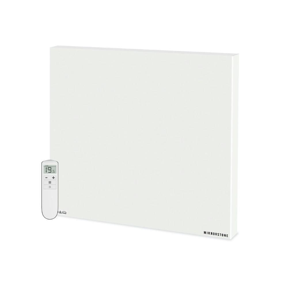 Mirrorstone Heating White Mirrorstone 450W Pro Infrared Heating Panel With Remote - Steel - 450
