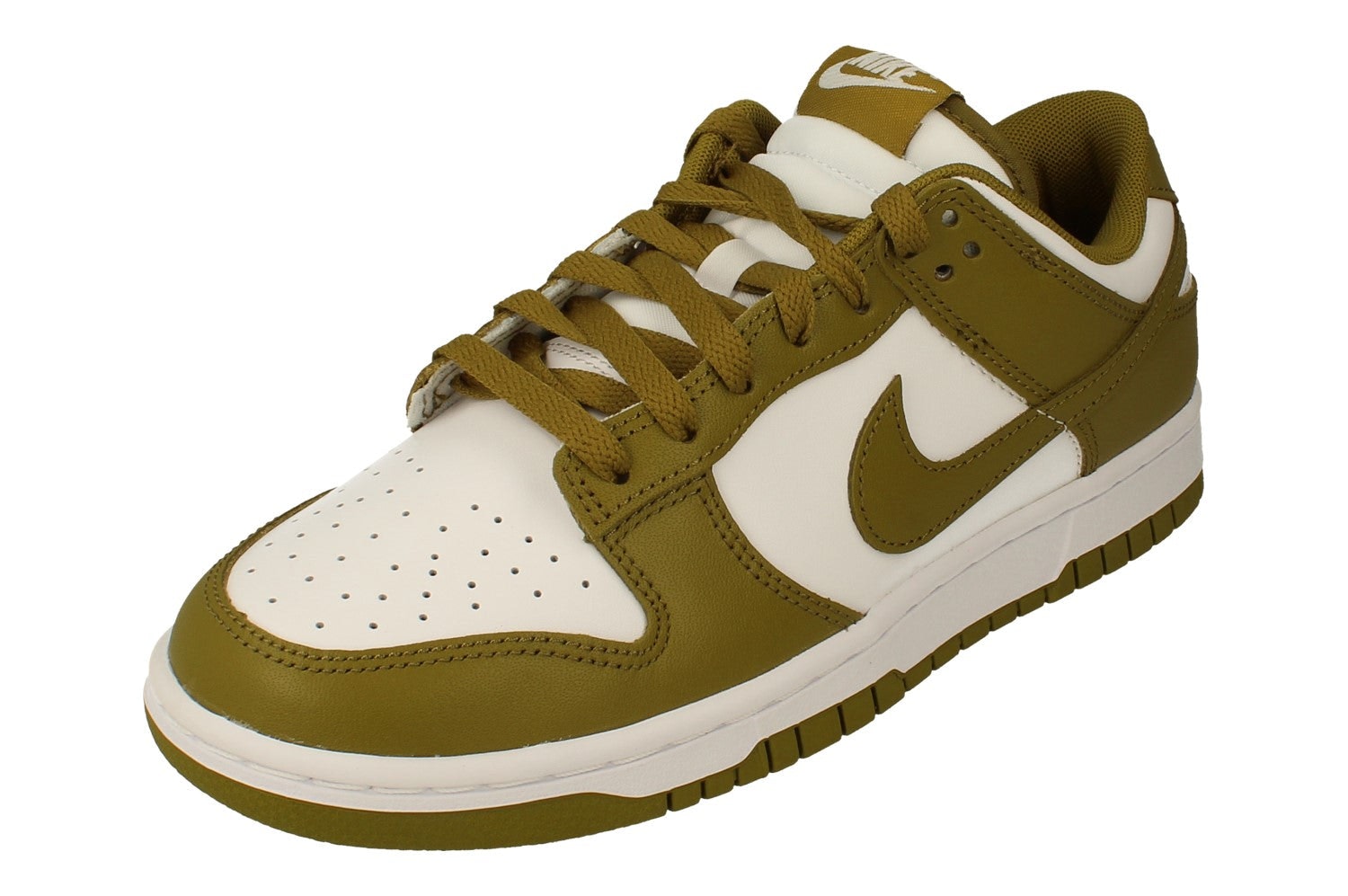 Nike Men's White Dunk Low Retro Trainers Dv0833 105 - Uk 10 | Us 11 | Eu 45