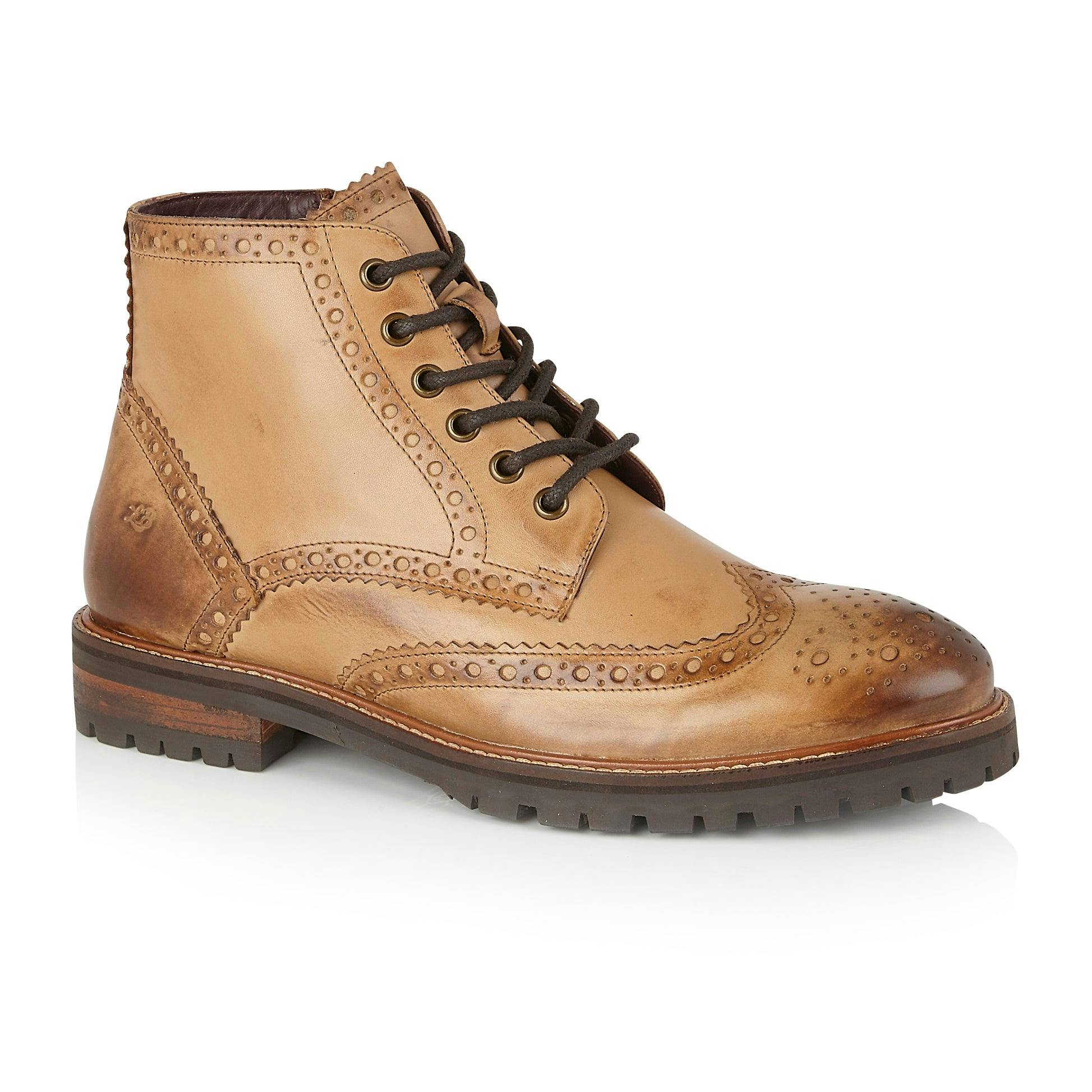London Brogues Men's Billy Boot Tan - 11