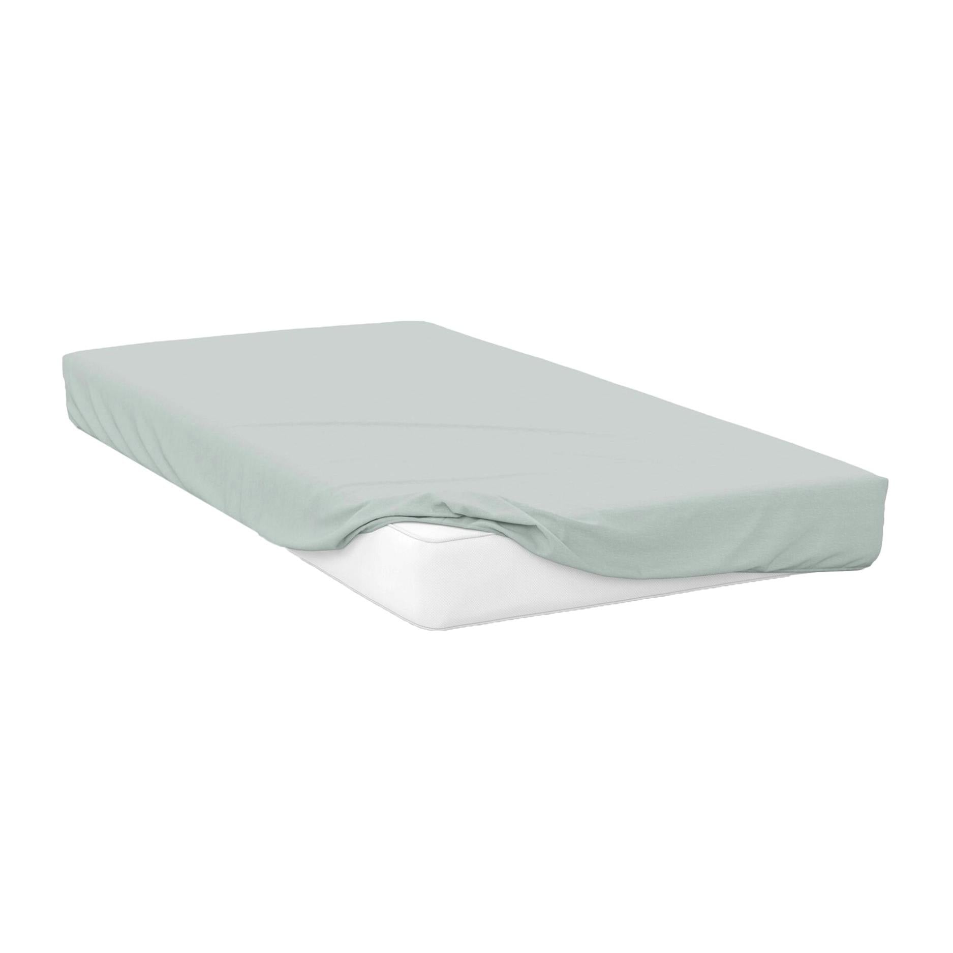 Belledorm 200 Thread Count Egyptian Cotton Fitted Sheet - Thyme - Thyme - Kingsize - 100% Egyptian Cotton
