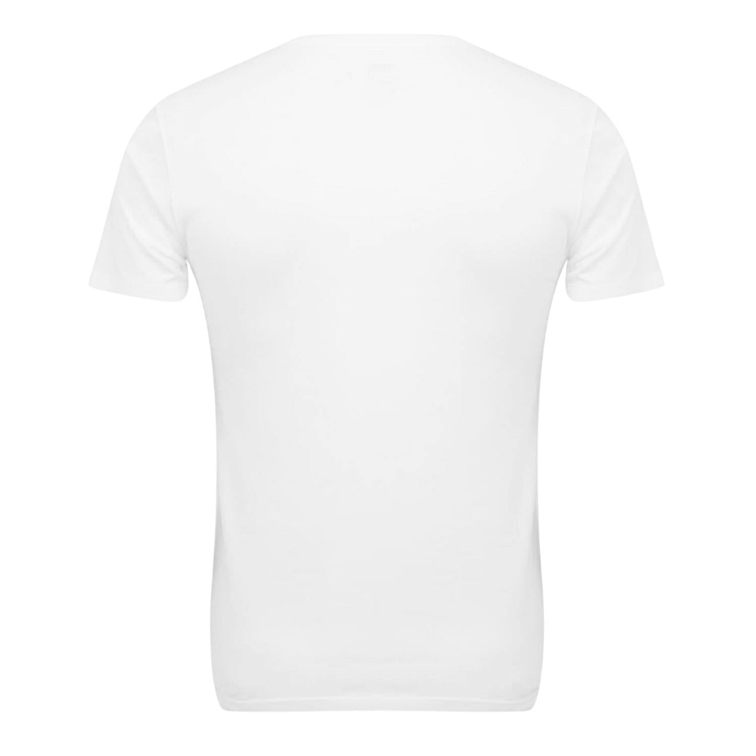 Levis Men's White Logo Cotton Regular T-Shirt - M - 100% Cotton