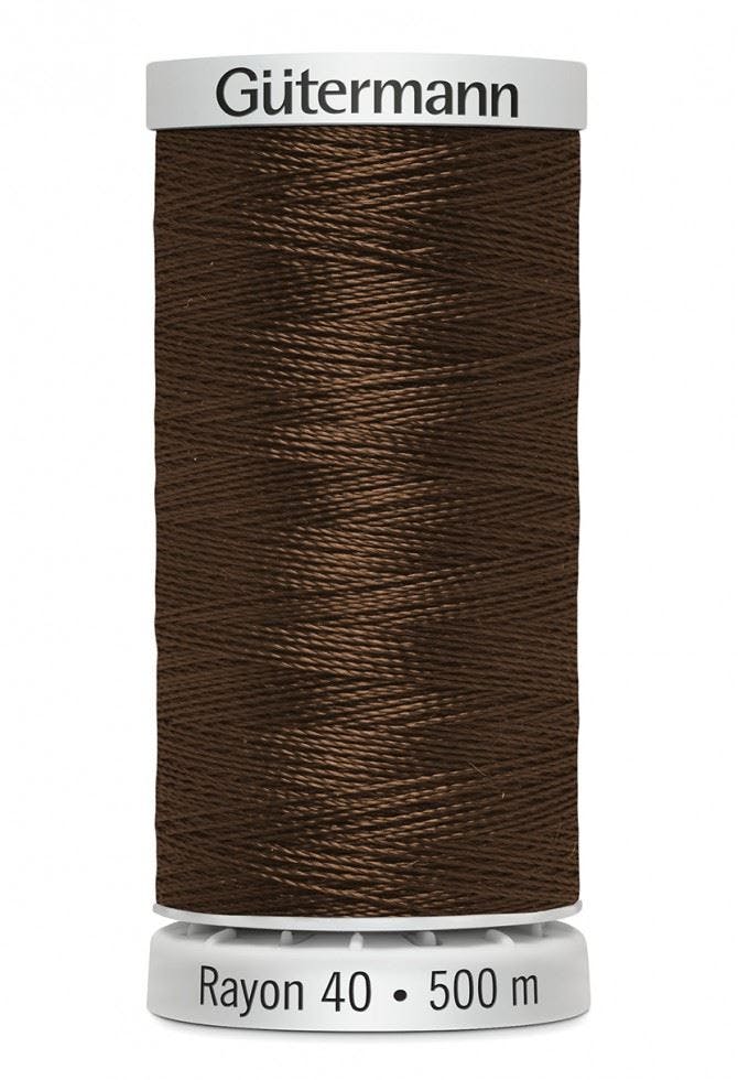 Gutermann No 40 Sulky Rayon Embroidery Thread 500M Rayon Thread Suitable For Embroidery - 1129 - 500 Metres
