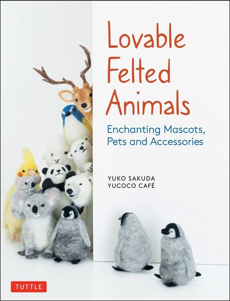 Lovable Felted Animals by yucoco cafe (Paperback Book) - Image 9