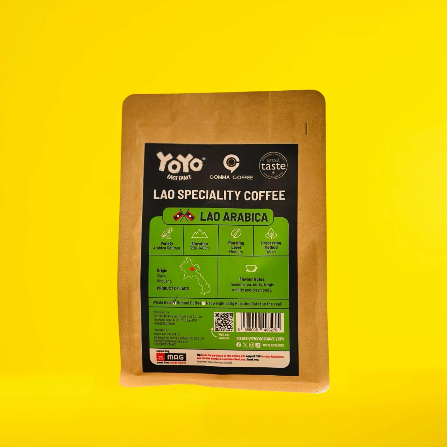 Yoyo Laos Sauce X Comma Coffee – Lao Arabica Coffee