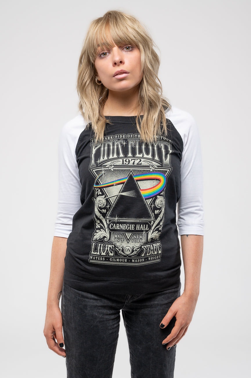Paradiso Clothing Women's Pink Floyd Carnegie Hall Raglan - Xxxl