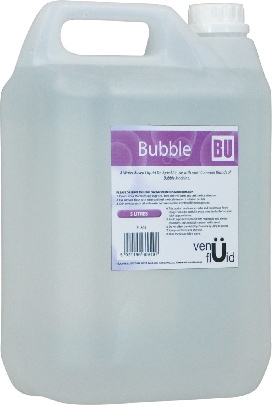 Fx Lab Venufluid Venu Bu (Bubble) 5Ltr