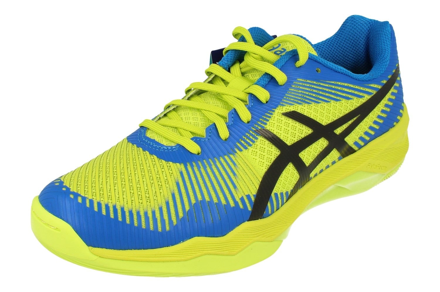 Asics Men's Green/Blue Volley Elite Ff Trainers B701n 7743 - Uk 8.5 | Us 9.5 | Eu 43.5