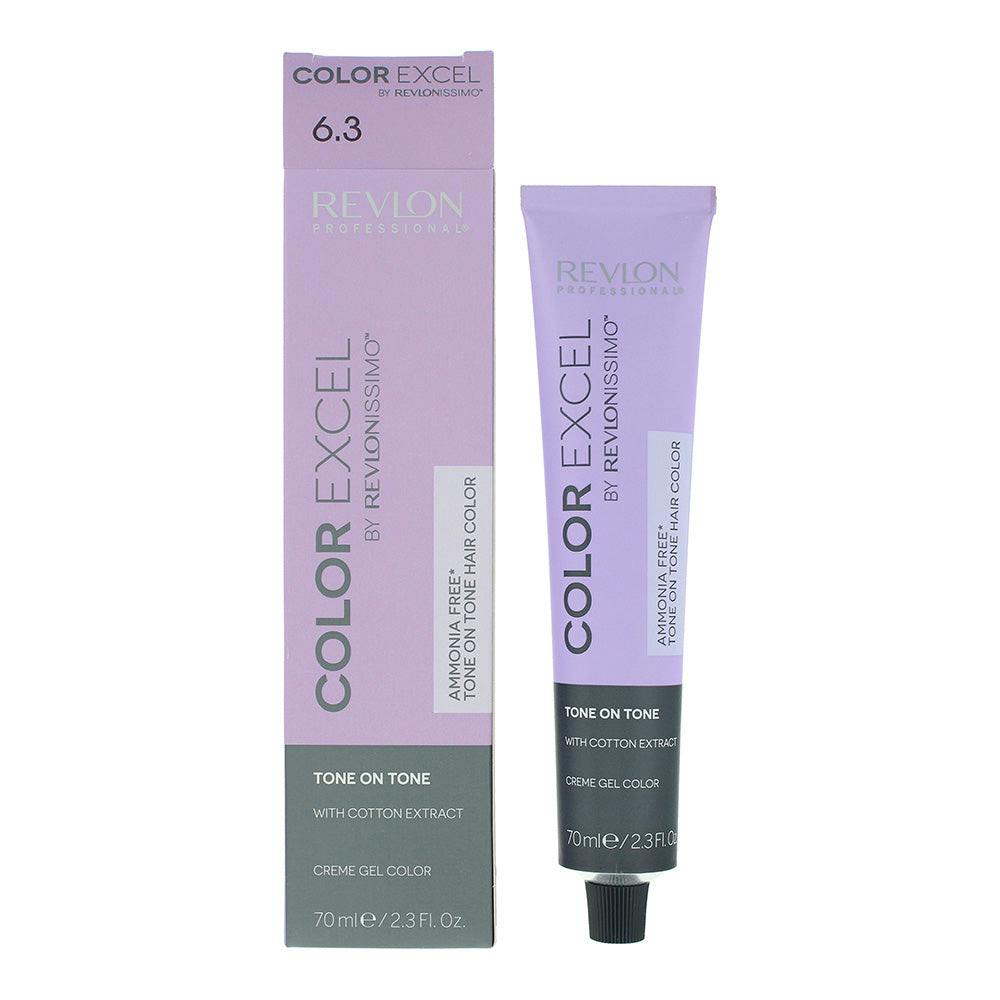Color Excel Dark/Golden Revlon 6.3 Blonde Hair Colour 70Ml
