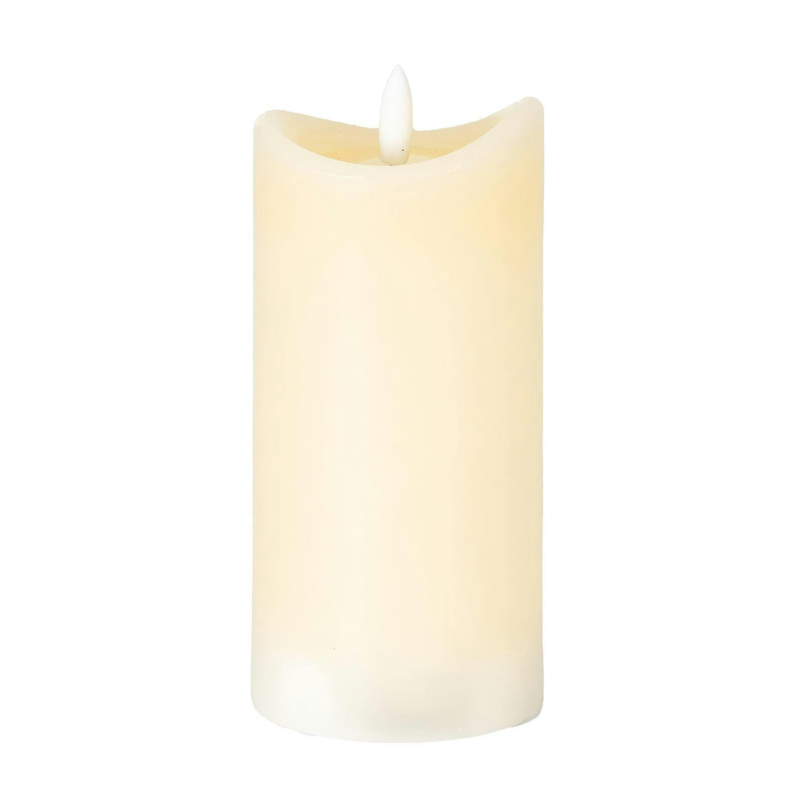 Rackhams Cream Luxe Collection Led Candle (Batteries Included) - One Size - 100% Mixed