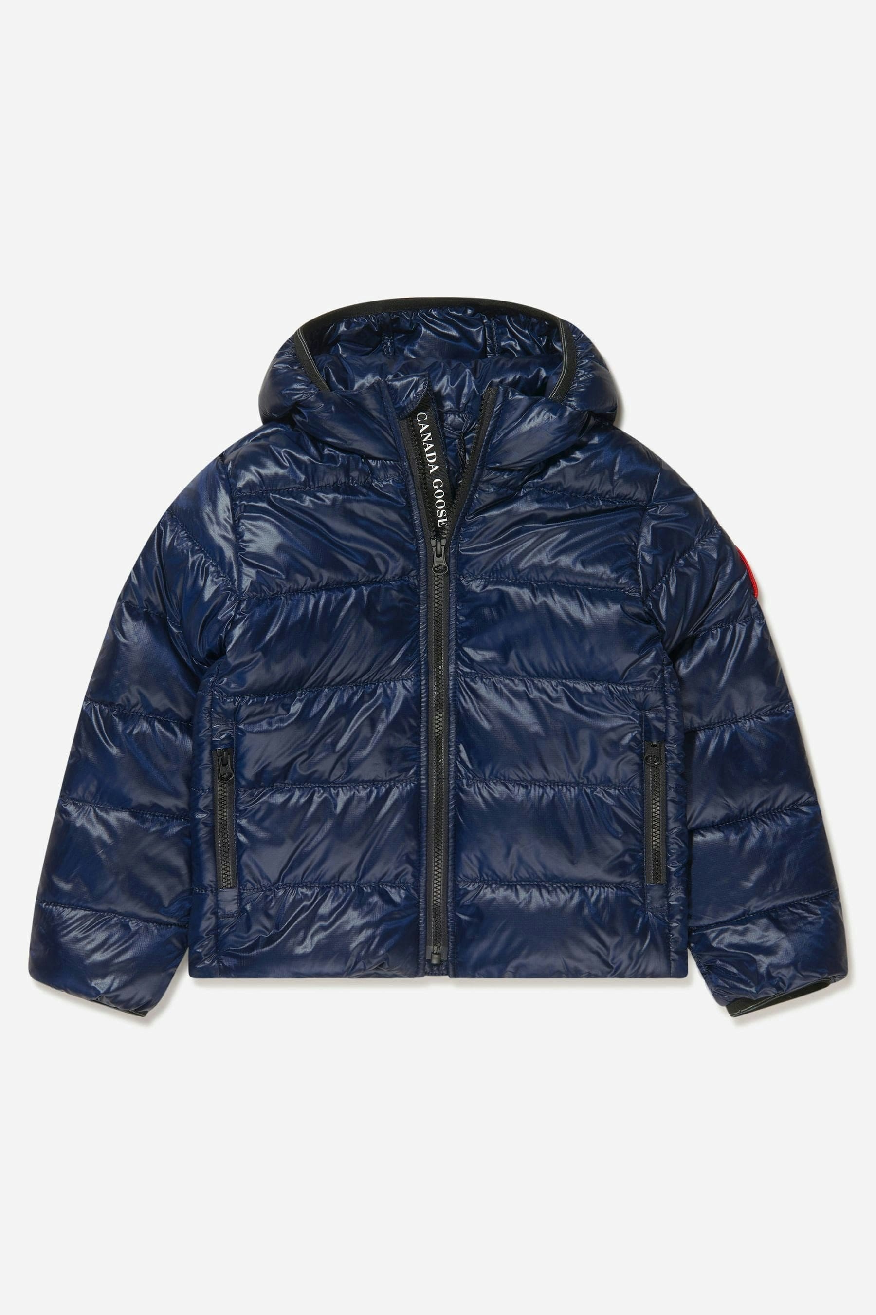 Canada Goose Unisex Kids Blue Kids Crofton Down Hooded Jacket - 4 - 5 Yrs