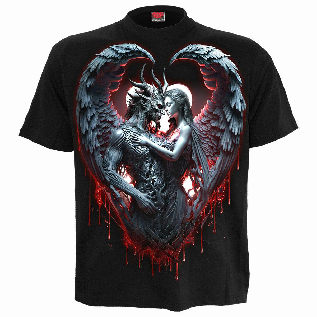 Spiral Direct Black Solemn Vow - Front Print T-Shirt - 3XL - Digital - Digital