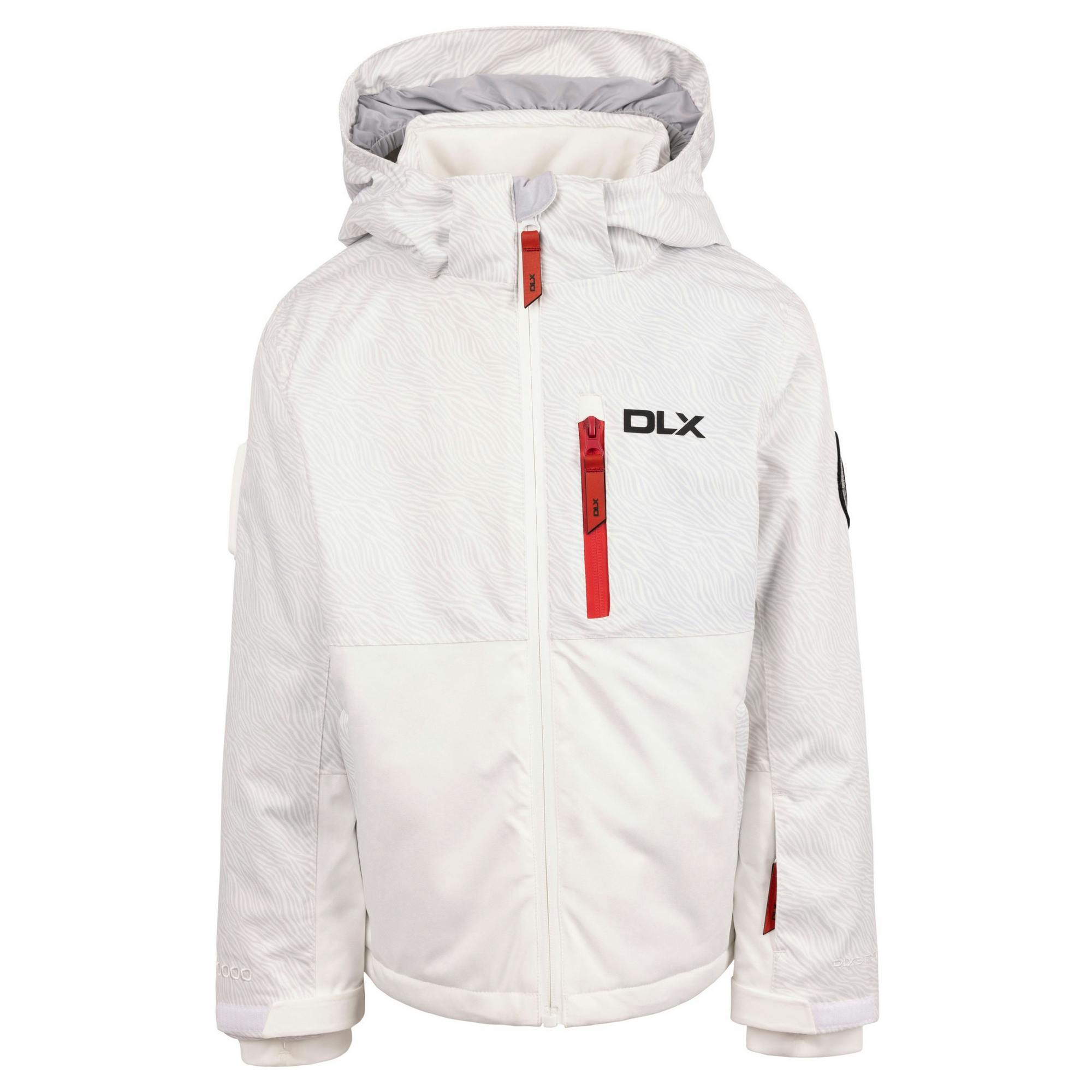 Trespass White Childrens/Kids Keeya Dlx Ski Jacket - 9-10 Years - 100% Polyester