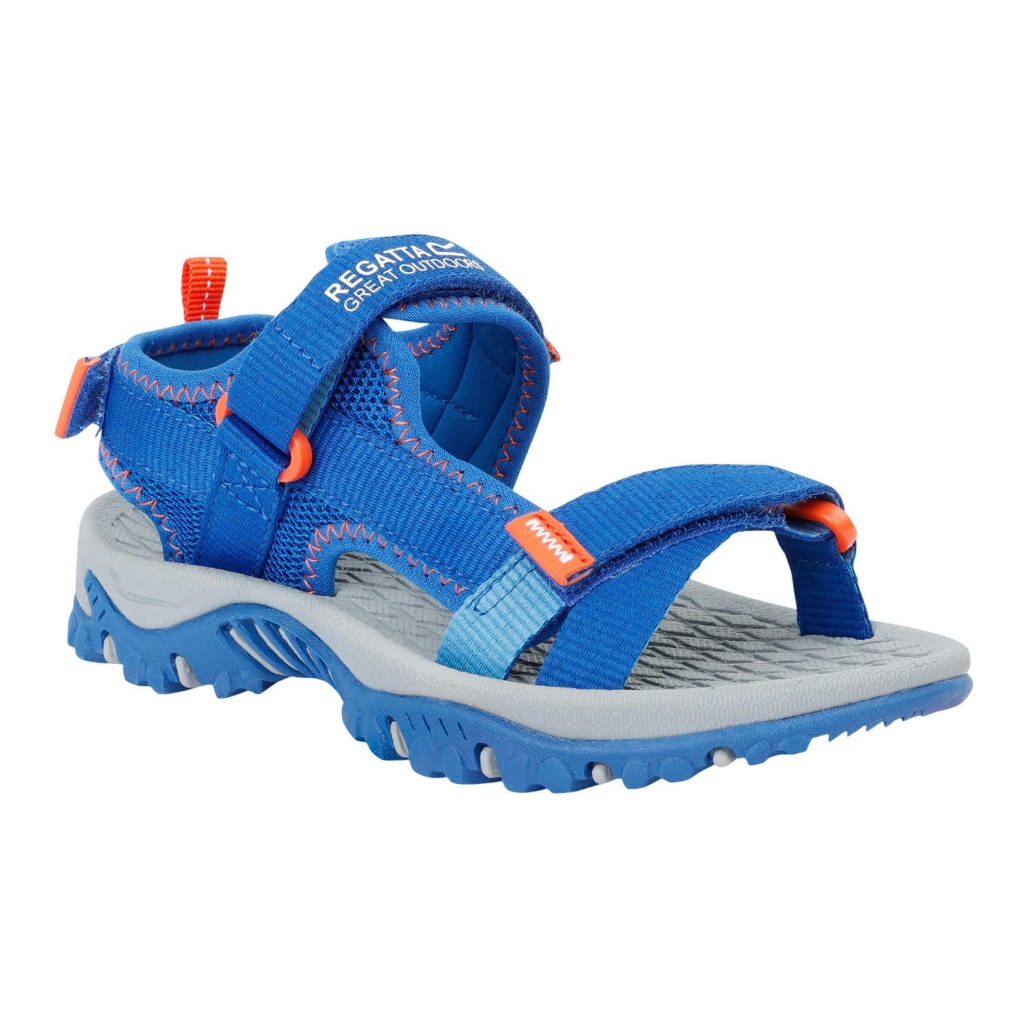 Regatta Blue Kids Blaze Sandals - Olympian /Tango - Olympian /Tango Size 2 Uk