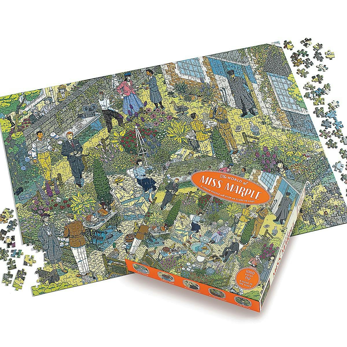The World of Miss Marple 1000 Piece Puzzle by Agatha Christie Ltd (Jigsaw) - Image 8