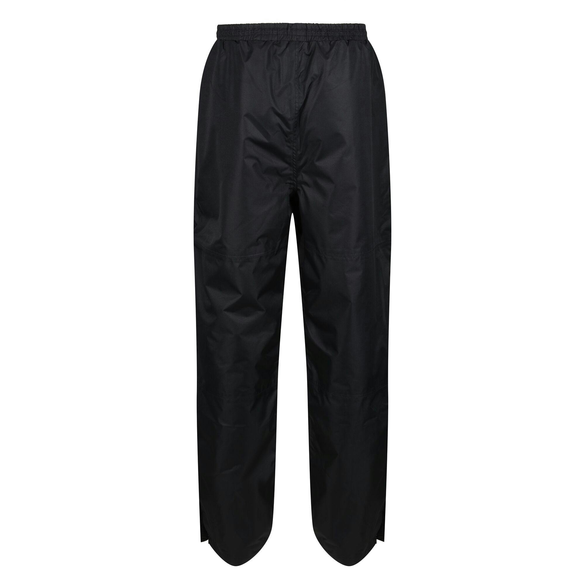 Regatta Men's Black Professional Waterproof Breathable Trousers - S - 100% Polyester