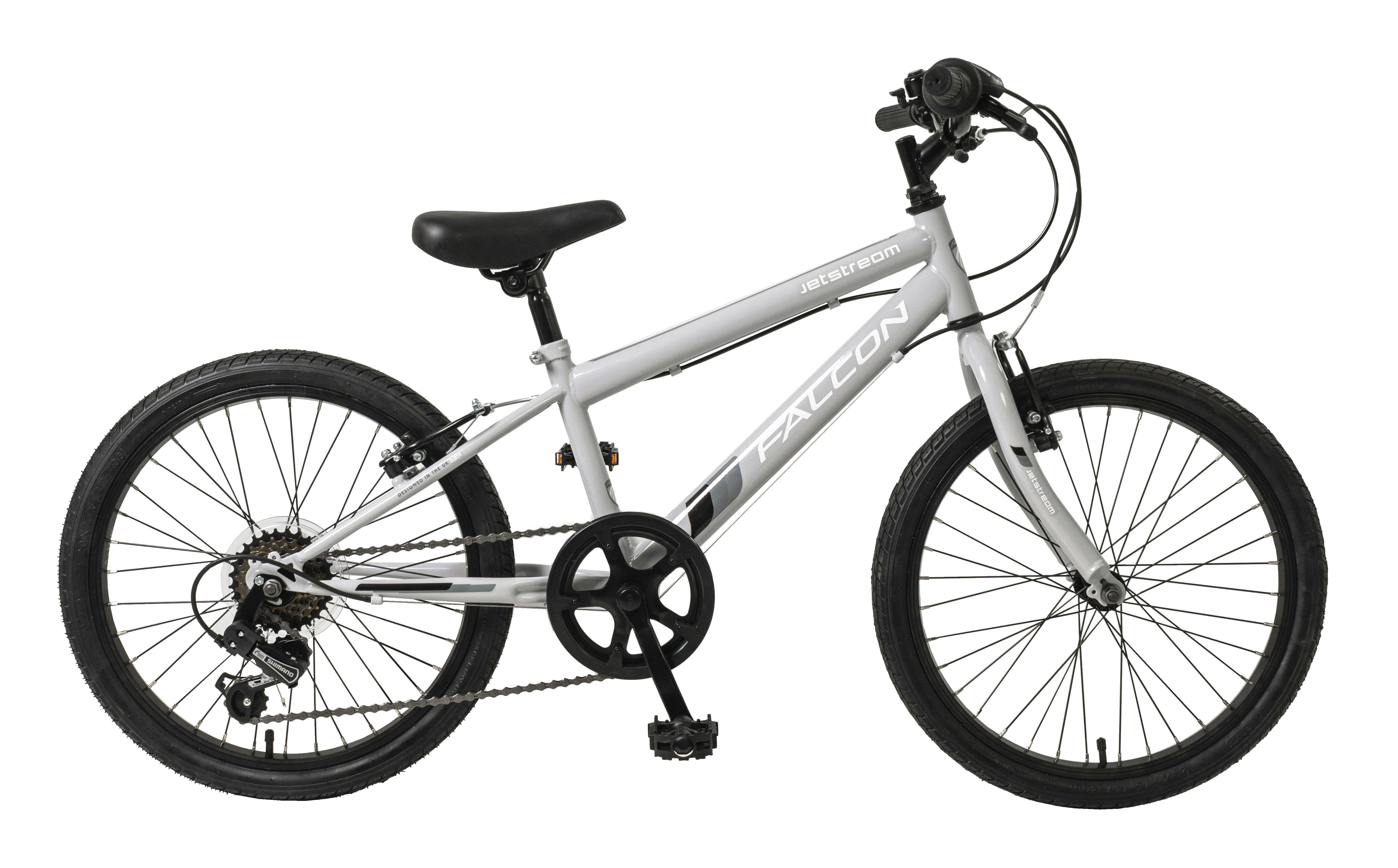 Falcon Cycles - Kids' Bike - 20 inch - Light Grey - Image 4