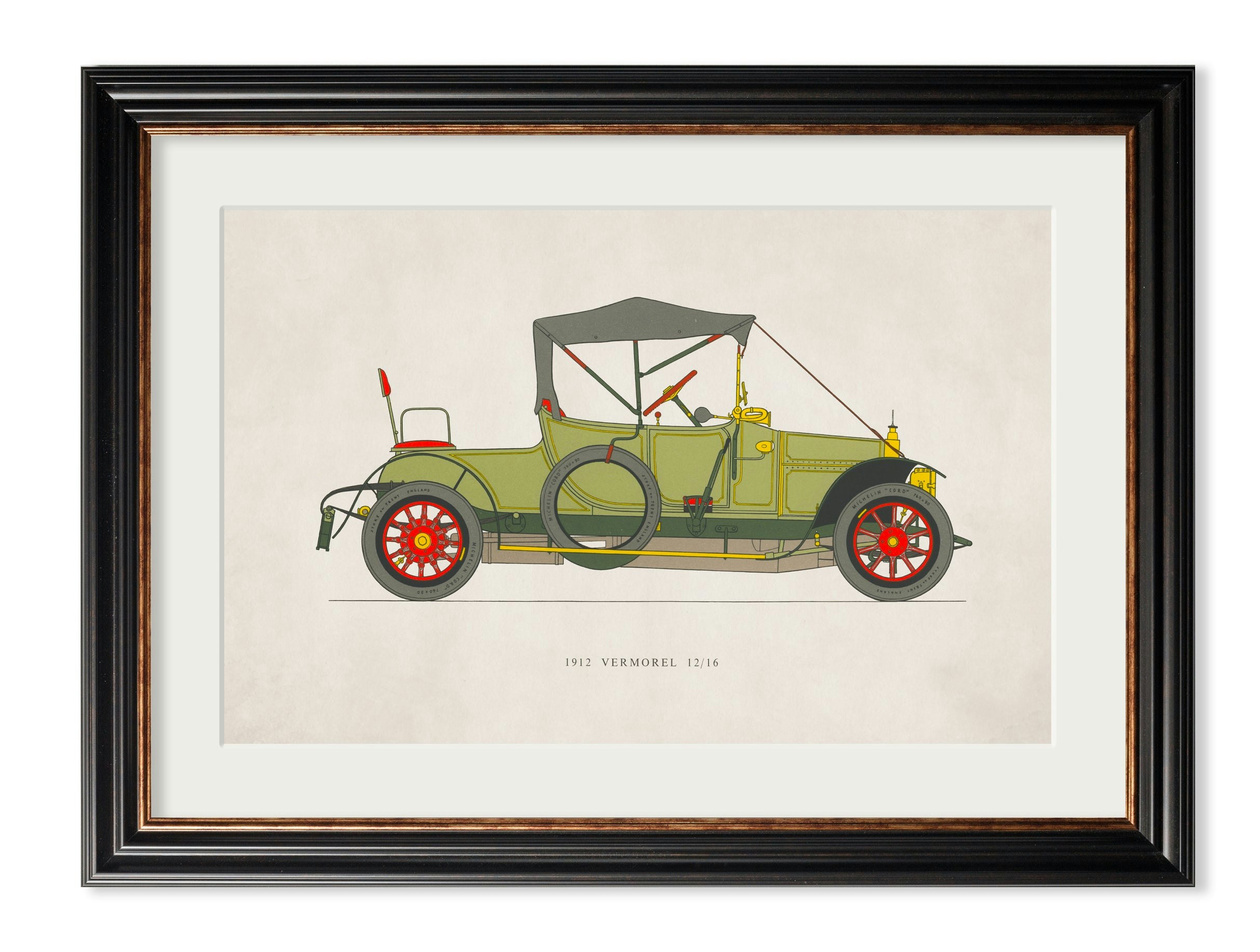 Rackhams 1912 Vermorel 12/16 - 50 X 70Cm - York Slim