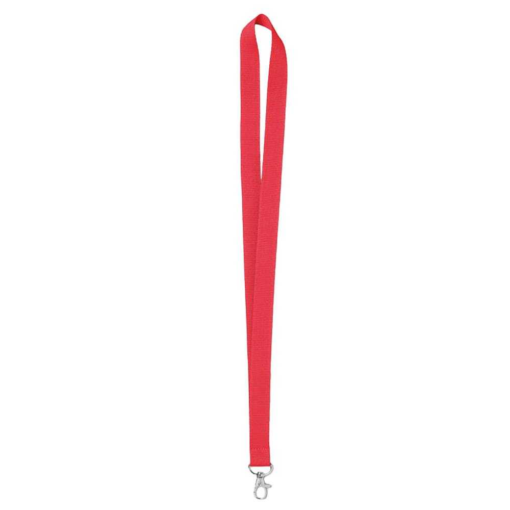 Midocean Red Simple Lany Lanyard - One Size - 100% Mixed