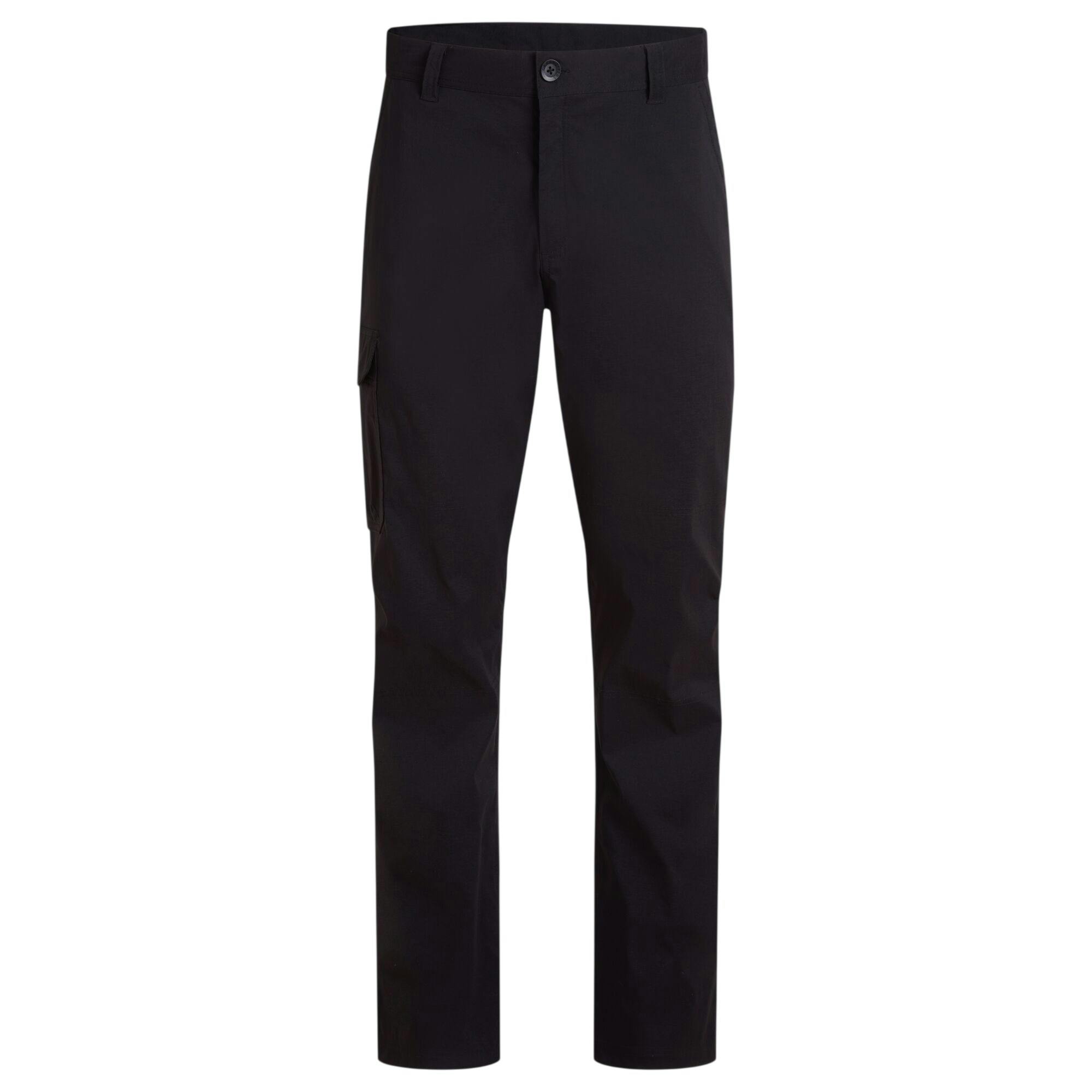 Craghoppers Men's Black Brisk Pro Quick Dry Trousers - 36S - 60% Recycled Nylon Polyamide/36% Nylon Polyamide/4% Elastane