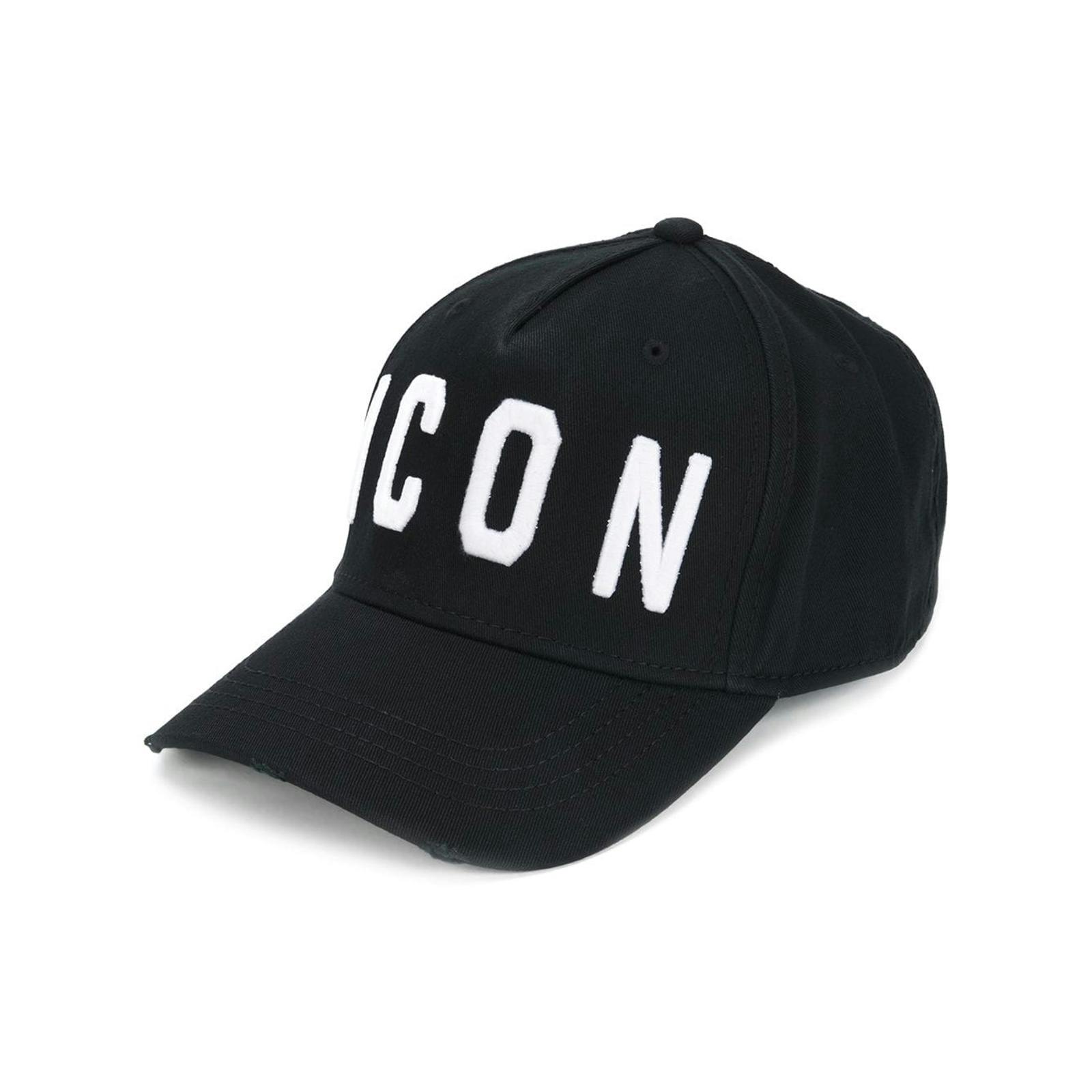 Dsquared Black Icon Cap In - One Size