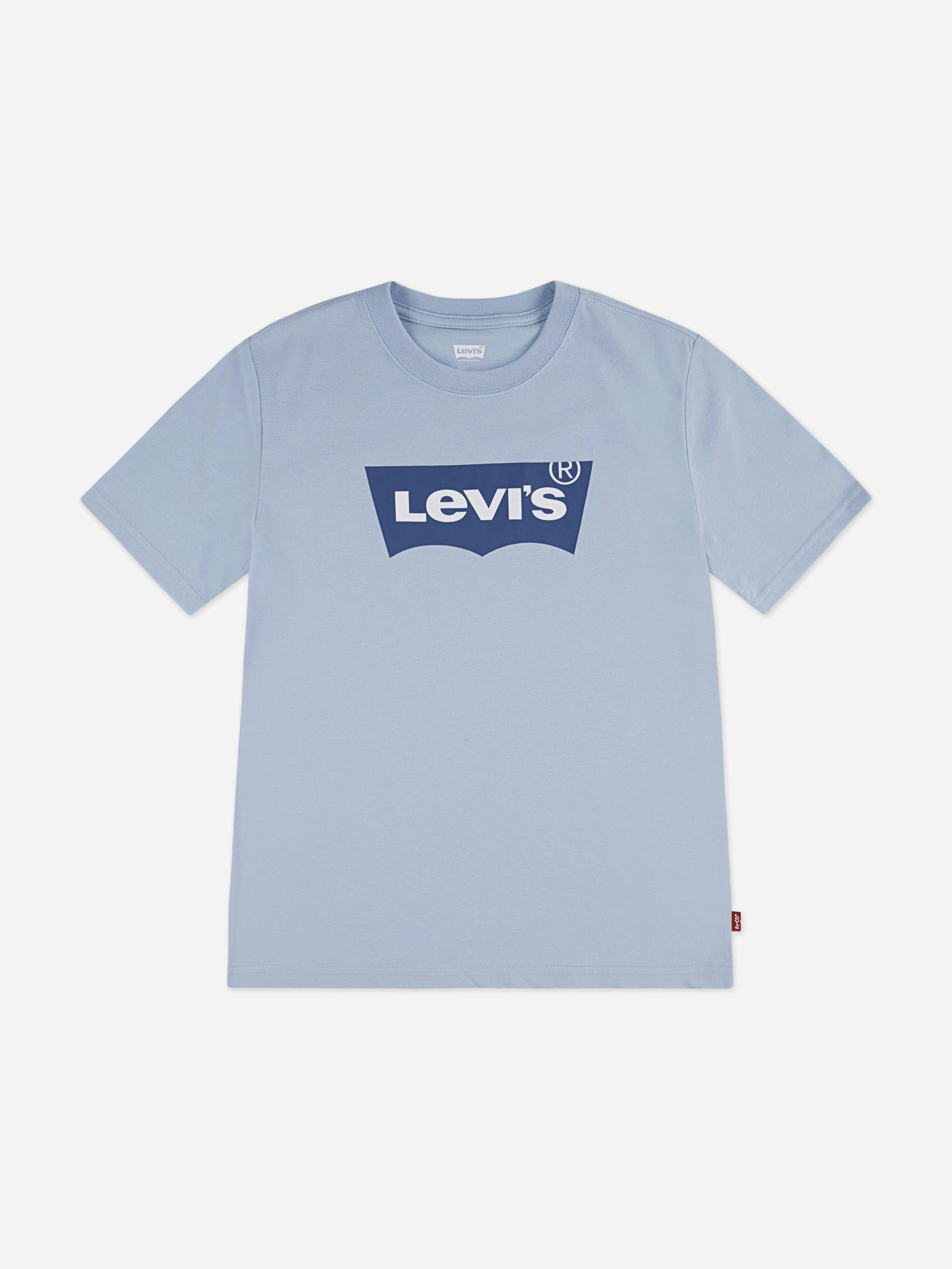 Levi's Kids Wear Boys Blue Levi's Batwing T-Shirt In - 10 Yrs