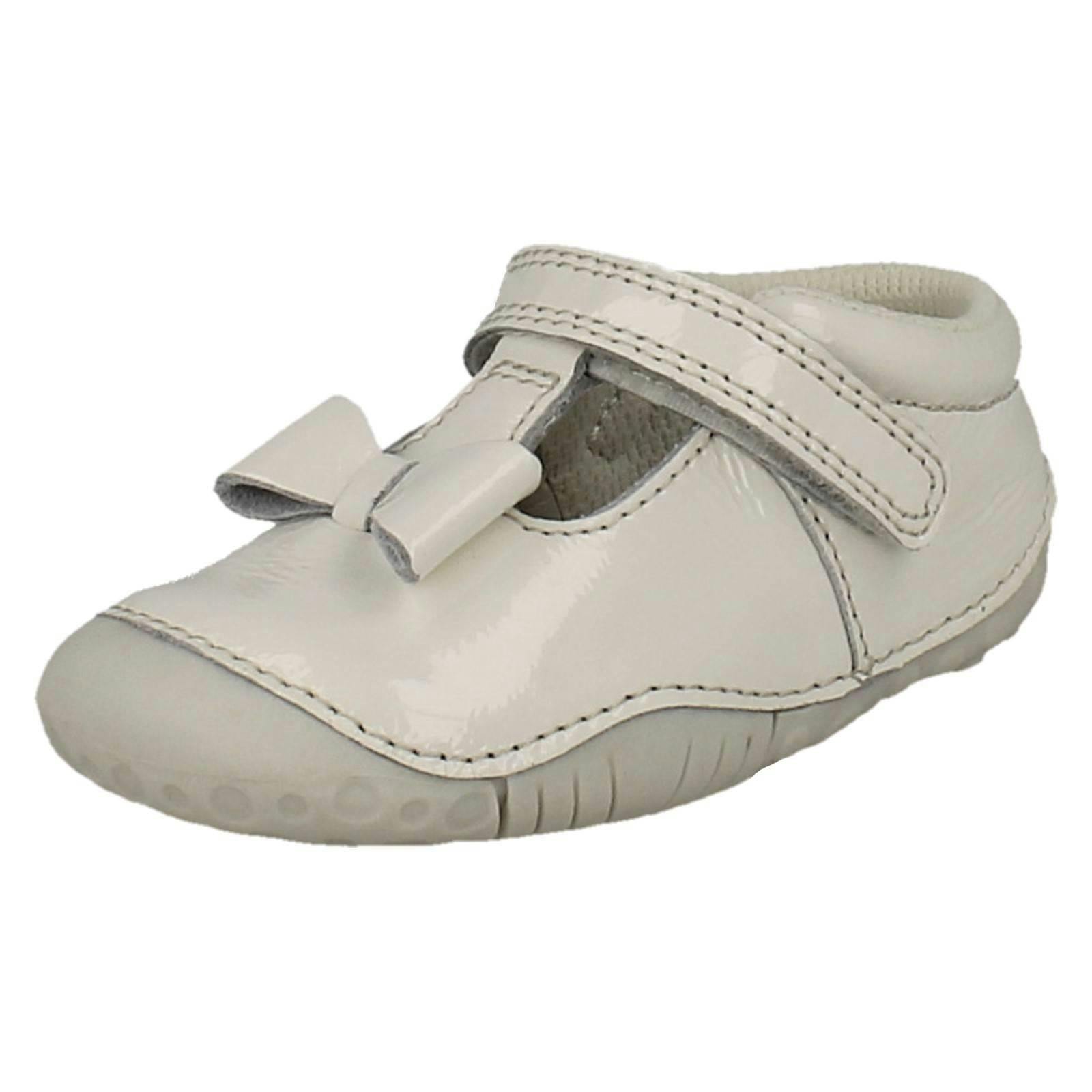 Start-Rite Girls White Casual Pre-Walker Shoes - Wiggle - Patent - Uk 4.5 Infant - G