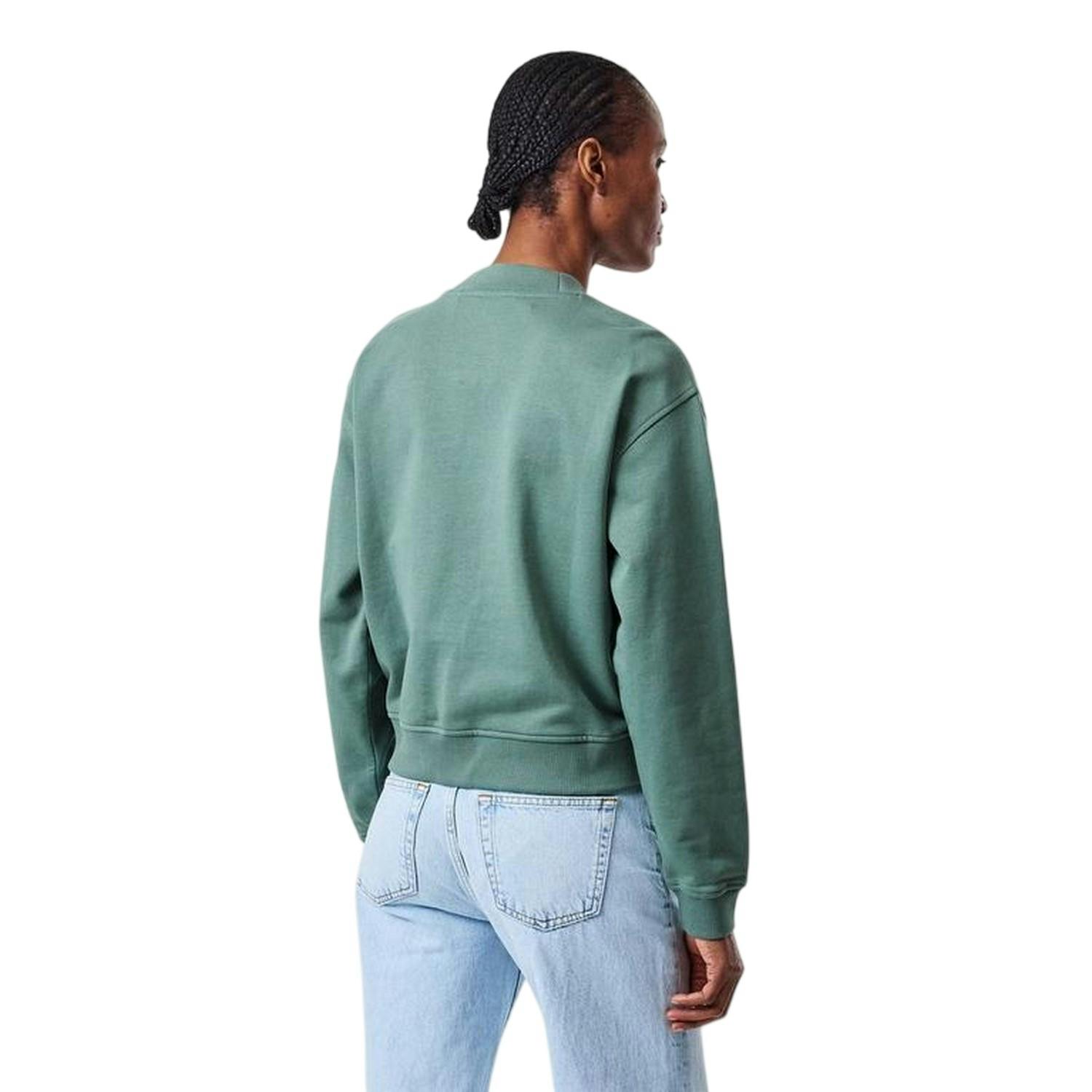 Hugo Women's Green Logo Hoodie - M - 100% Cotton