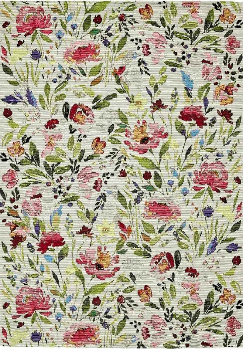 Rackhams Pink Tropicana Watercolour Rug – Indoor & Outdoor - 120X170 Cm