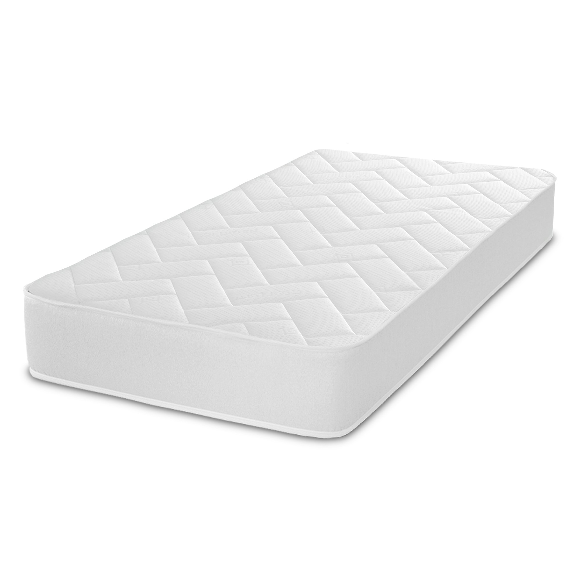 Starlight Beds White Hybrid Spring And Memory Foam Mattress - Soft Firmness - 1 - European Small Single Mattress (80Cm X 200Cm)