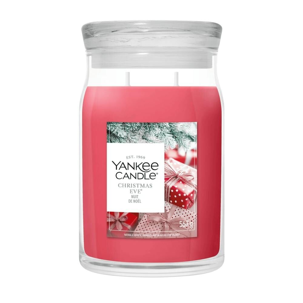 Christmas Eve Candle Yankee Candle, Red | Sweet & Spicy - Image 10