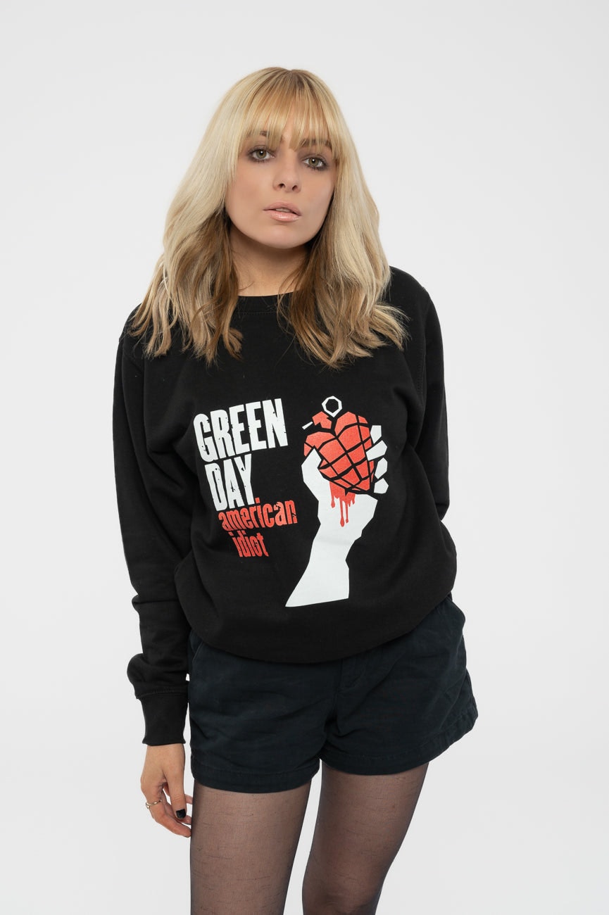 Paradiso Clothing Unisex Green Day American Idiot Sweatshirt - Xxl