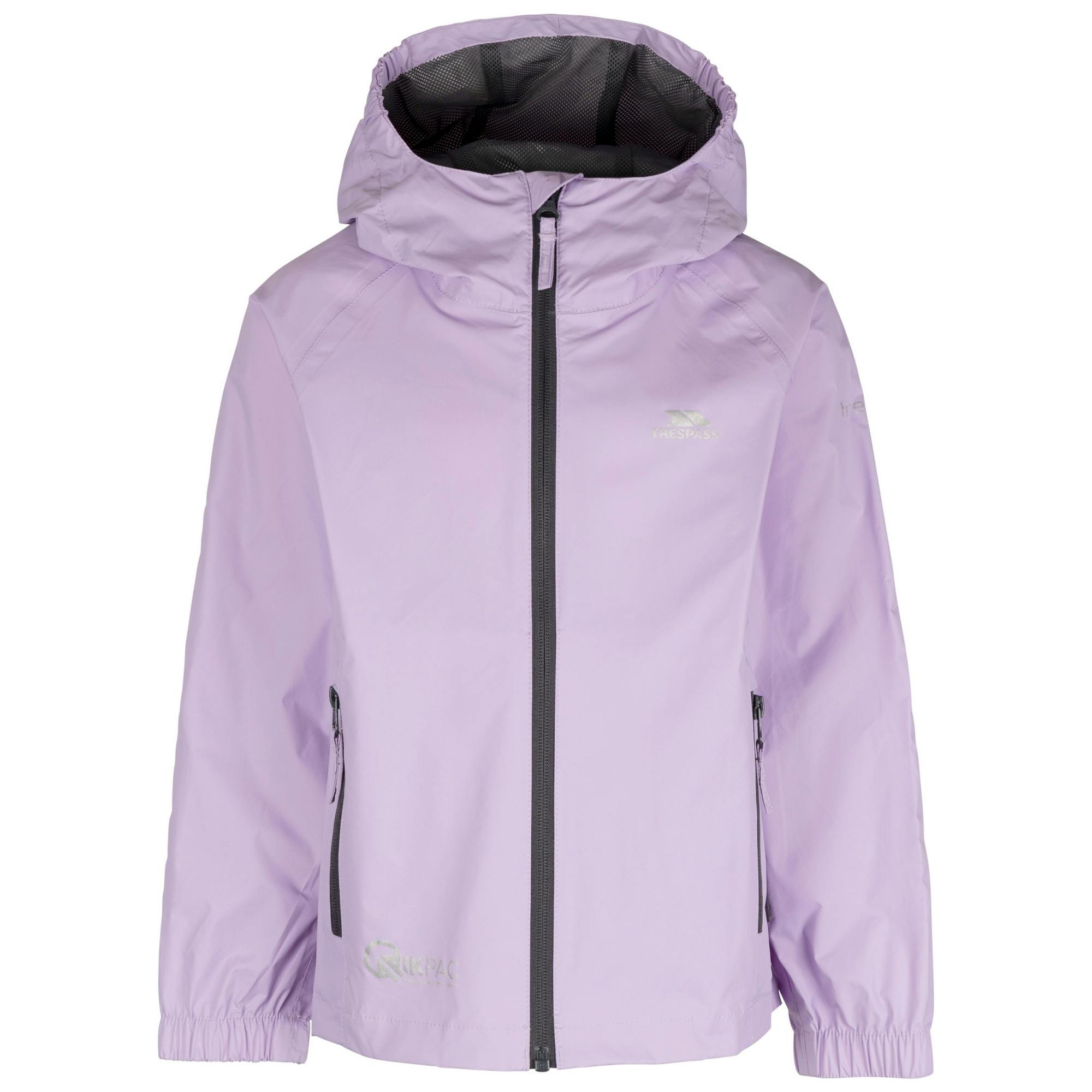 Trespass Childrens/Kids Qikpac Packaway Jacket - Gelsomino - 5-6 Years - Gelsomino - 100% Polyamide
