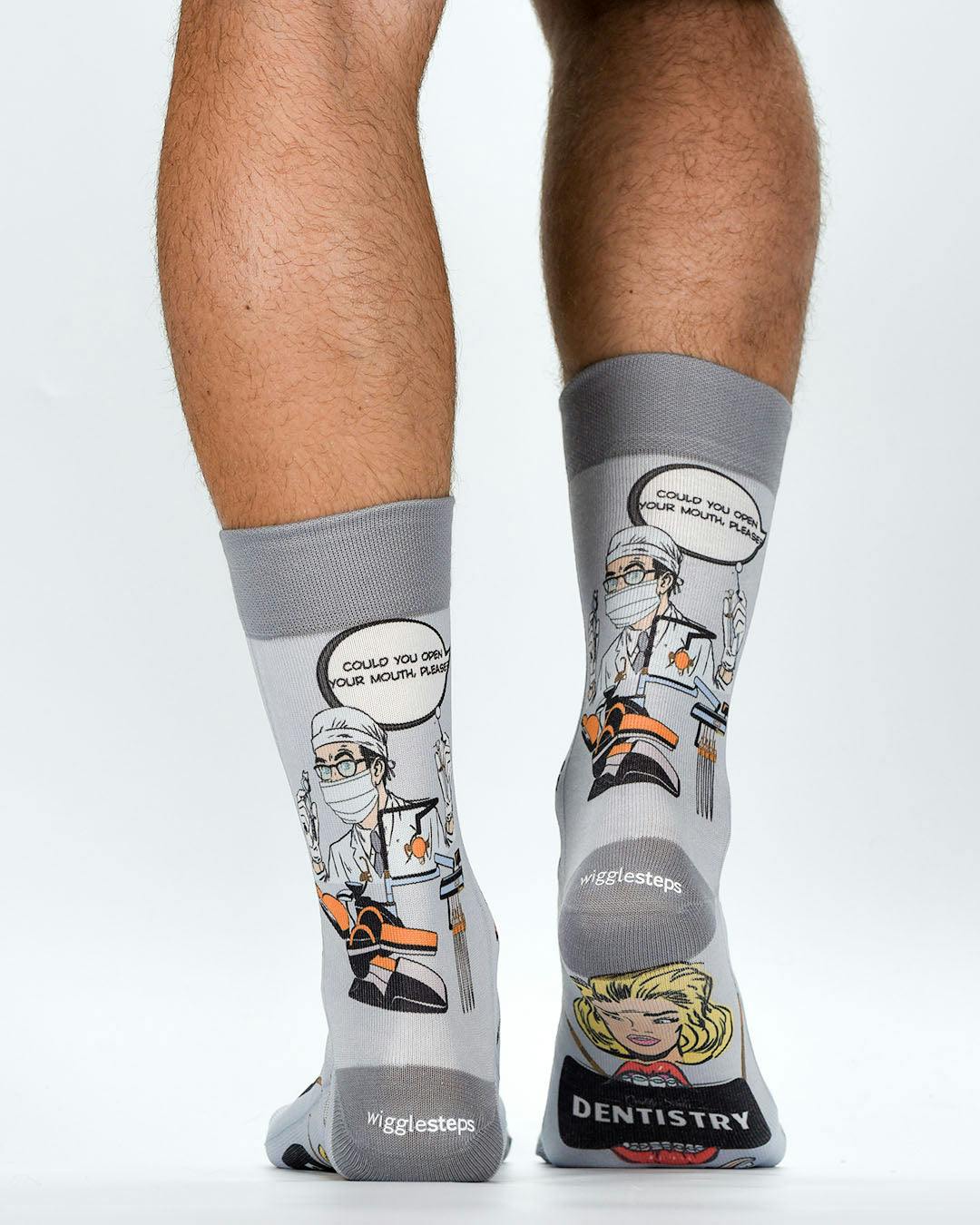 Jemsox Green Dentistry Design Socks | Fun, Colourful & Comfortable Socks