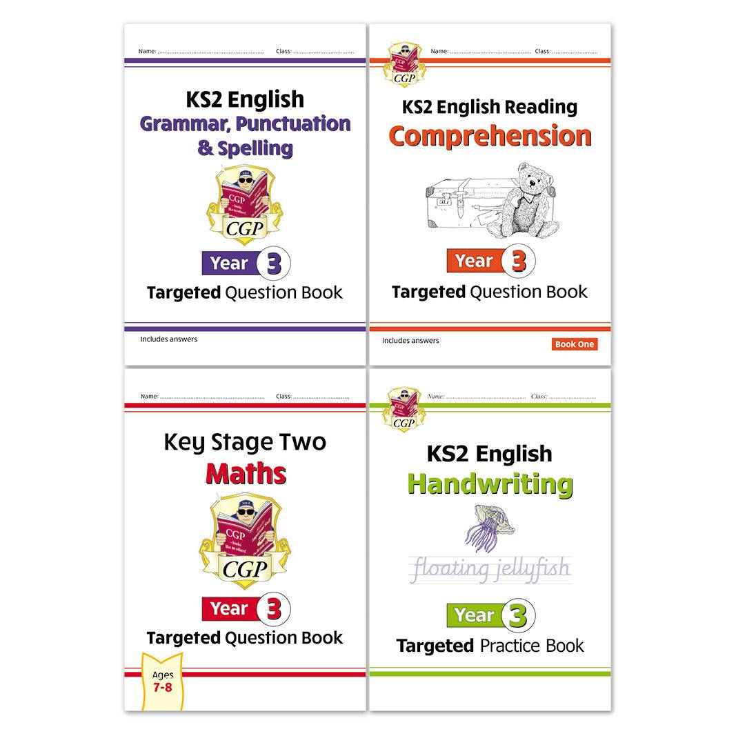 CGP KS2 Year 3 Workbook Bundle – Ages 7-8 (Grammar Punctuation and Spelling, Rea - Image 5
