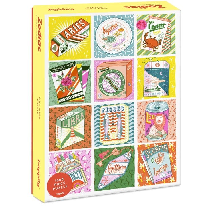 Zodiac Jigsaw, Jigsaws & Puzzles, Lifestyle, Gift - 3+