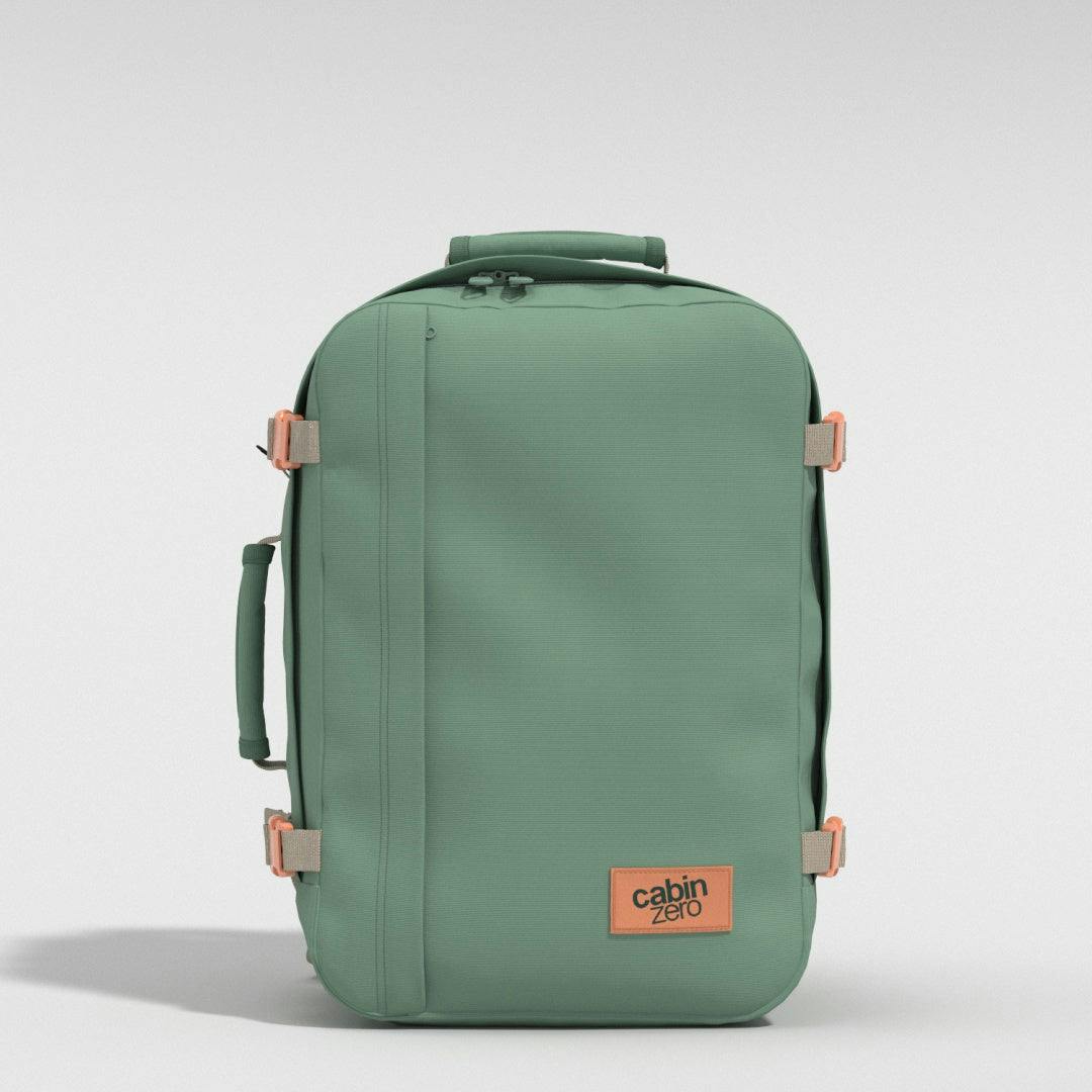 Cabinzero Light Classic Cabin Backpack 36L, Carry On Travel Backpack For 5+ Day Trips, Weight & Durable - Sage Forest