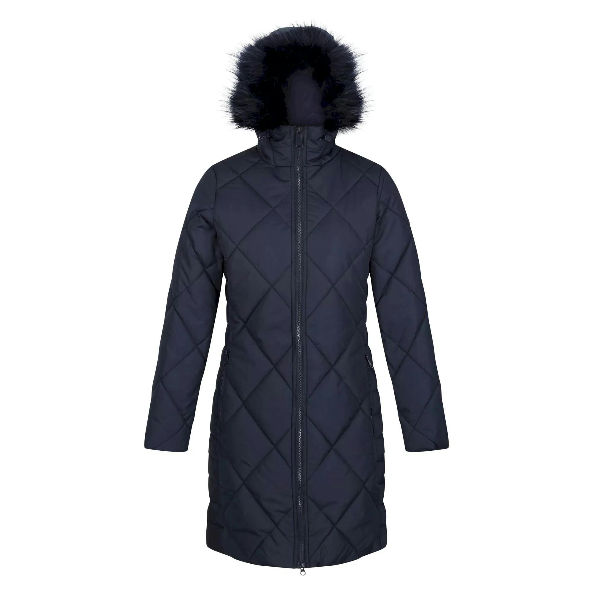 Regatta Women's Fritha Ii Insulated Parka - Navy - Navy - 12 Uk - 100% Polyester