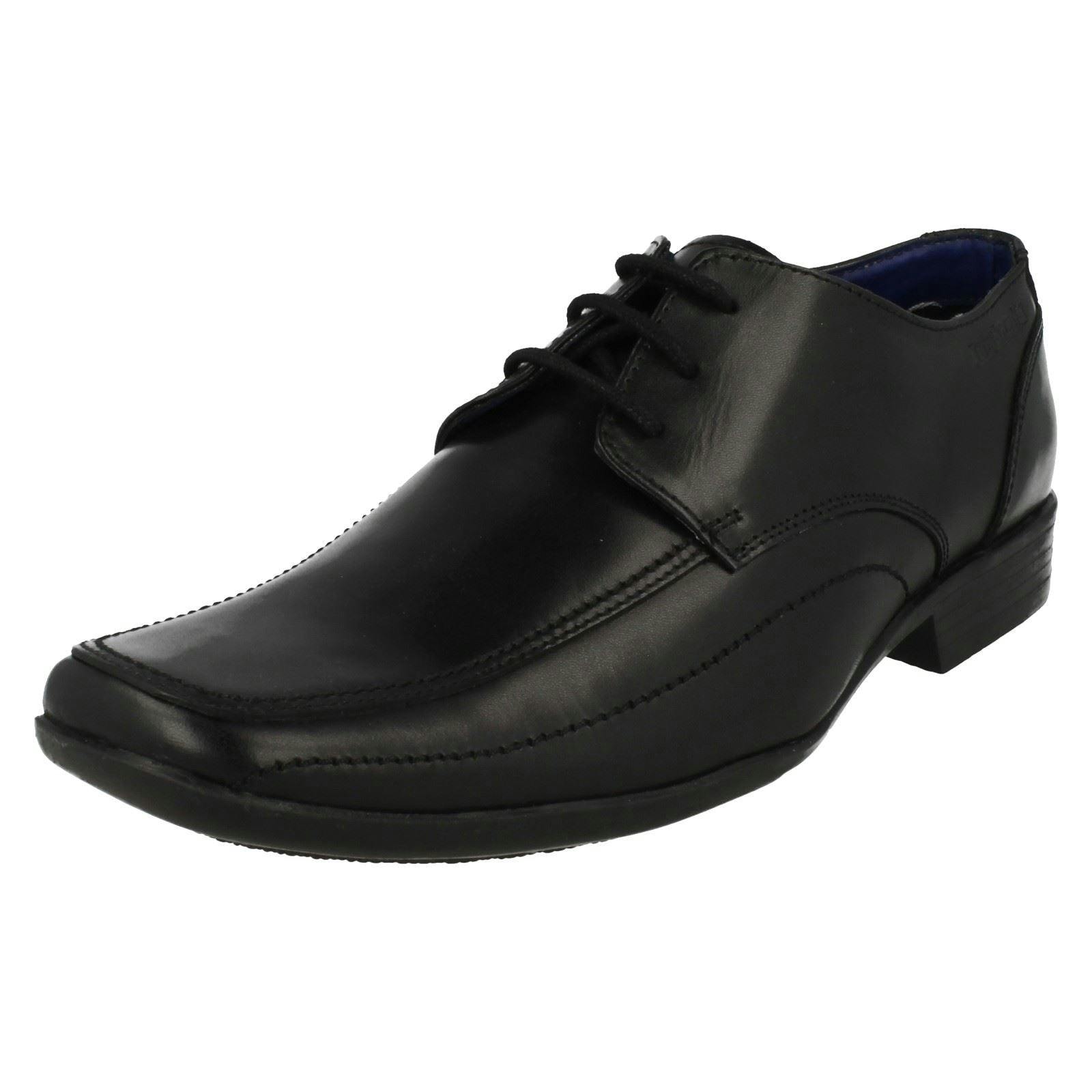 Lambretta Men's Black Formal Lace Up Shoes 20303 - Uk 7