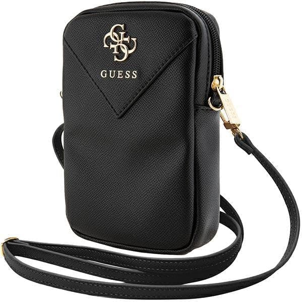 Guess Black Zip Triangle 10" 4G Tablet Bag - Guwbzpgstegk