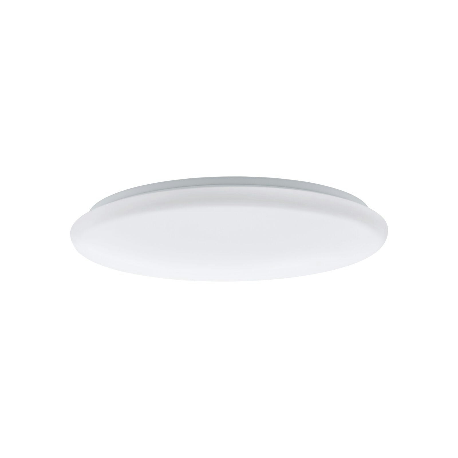 Rackhams Light/White Flush Ceiling Colour Shade Plastic Bulb Led 40W Included