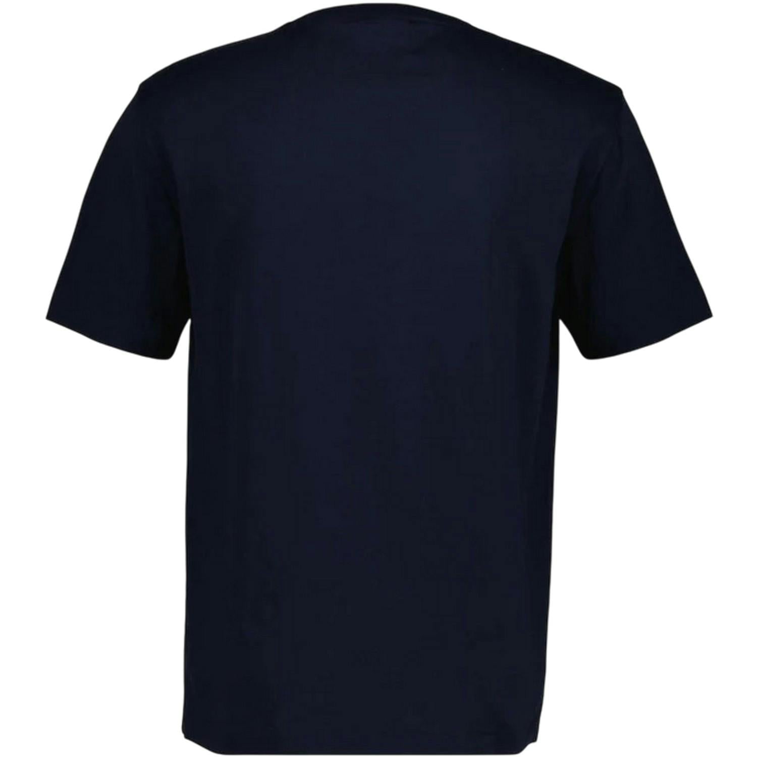 Gant Men's Blue 1949 Graphic Regular T-Shirt - Evening - S - Evening - 100% Cotton