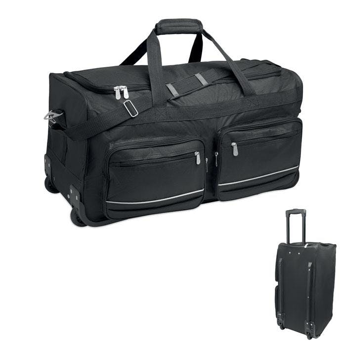Midocean Black Itfits Rpet Duffle Bag - One Size - 100% Mixed