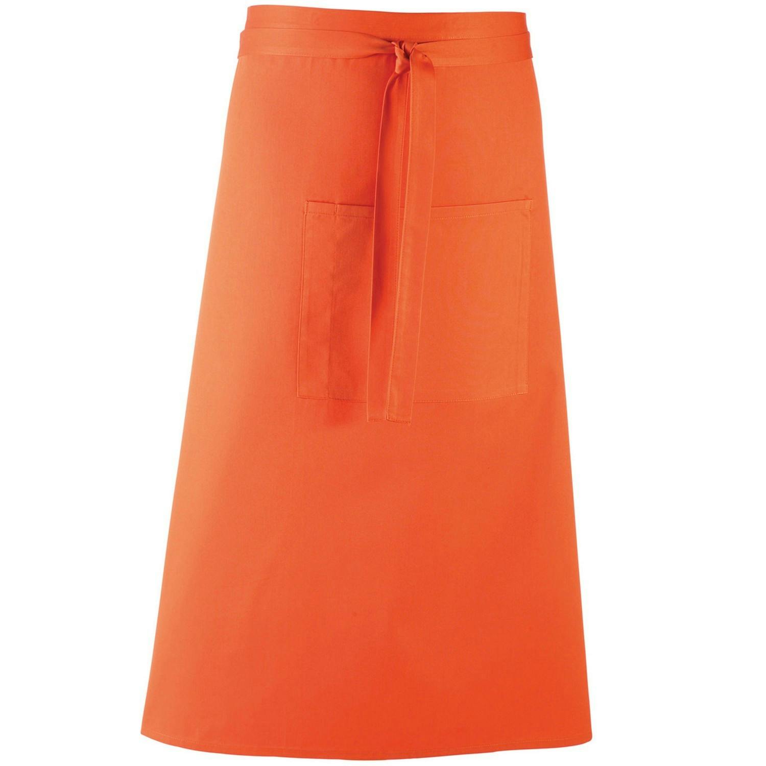 (One Size, Orange) Premier Colours Bar Apron - Image 2