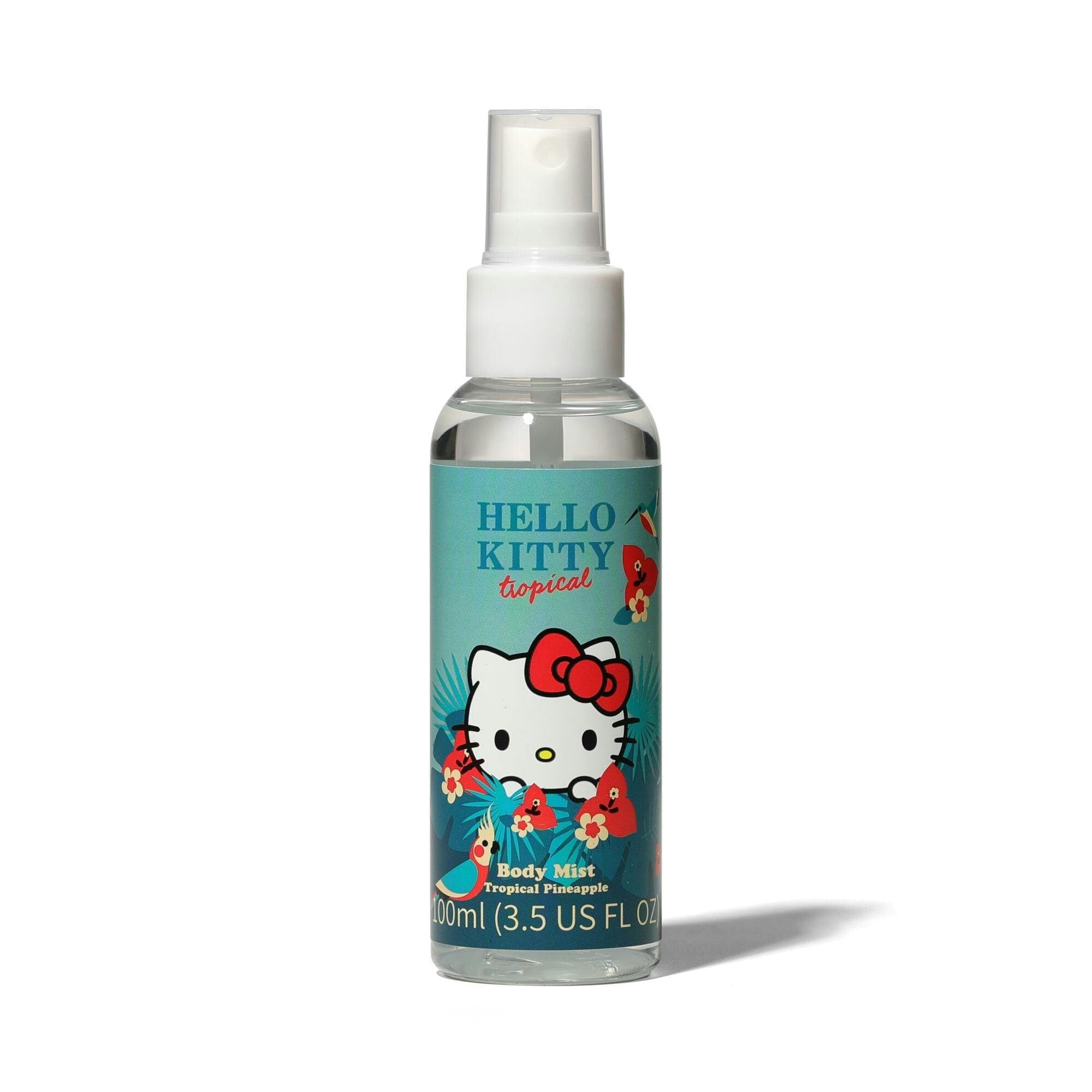 Hello Kitty Unisex Green Seasons Body Mist – Tropical Pineapple Scent, 100Ml In - Image 5
