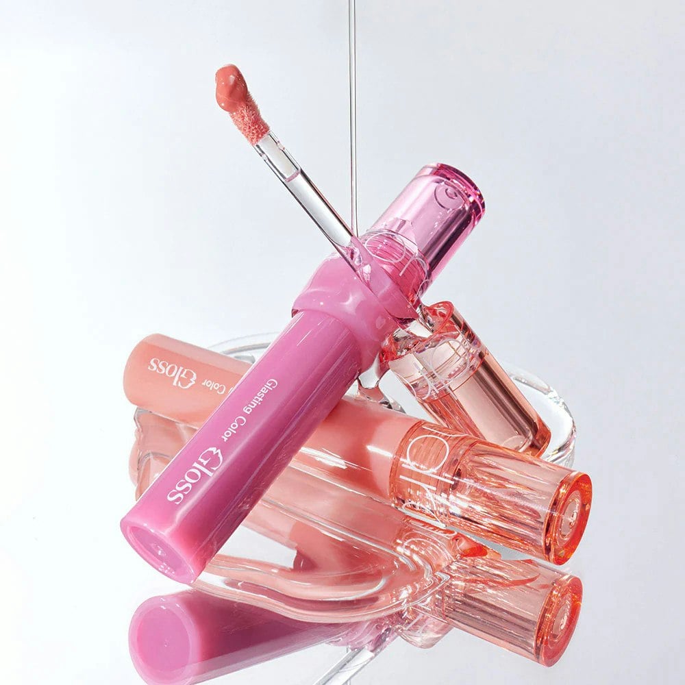 Rom&Nd Mauve Glasting Colour Gloss - 01 Peony Ballet